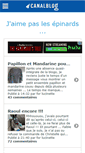 Mobile Screenshot of jaimepaslesepinards.com